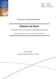 Glasyren på tårtan: Företagsfilantropi i ett strategiskt ...