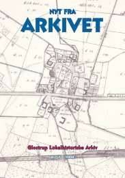 Gaver til arkivet - Glostrup Bibliotek