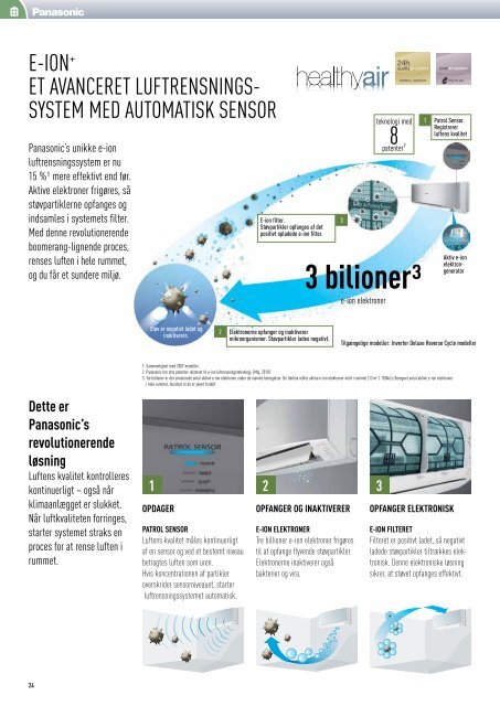 System med flere indedele - Panasonic