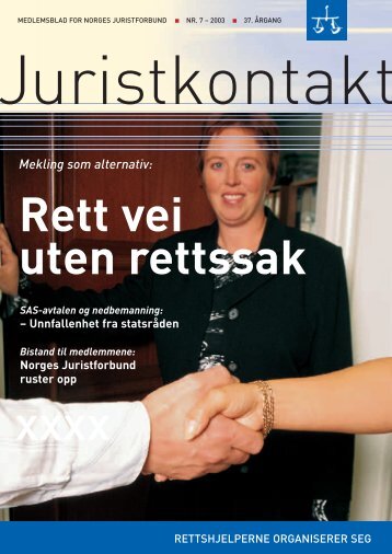 Juristkontakt 7 • 2003