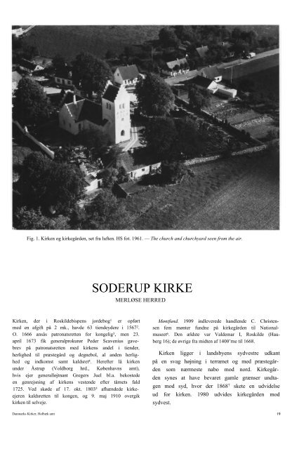 SODERUP KIRKE - Danmarks Kirker
