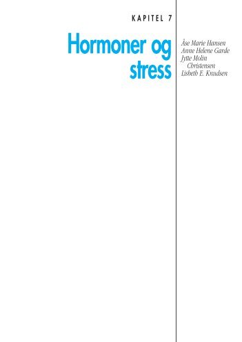 Hormoner og stress