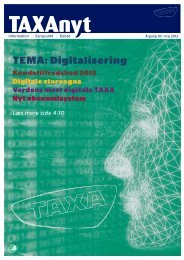 TEMA: Digitalisering - Taxa 4x35