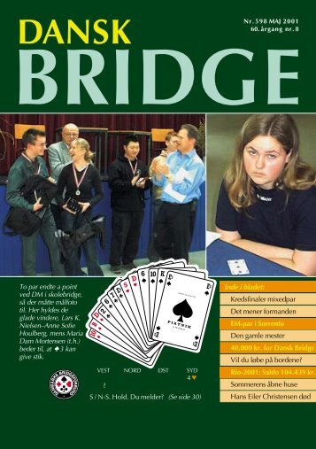 Dansk Bridge nr. 598 - Danmarks Bridgeforbund