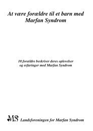 At være forældre til et barn med Marfan Syndrom - Landsforeningen ...