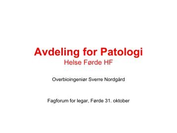 Patologi - Helse Førde