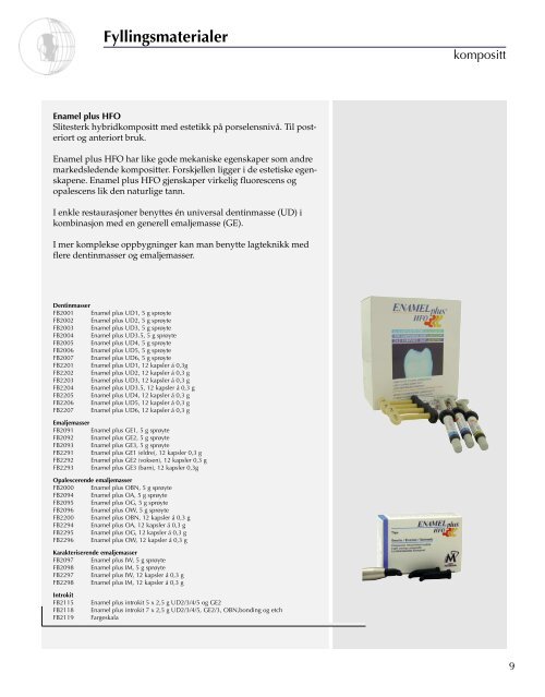 Last ned katalogdel - Technomedics