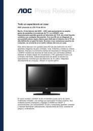 L32HA91 Spanish Press Release - AOC