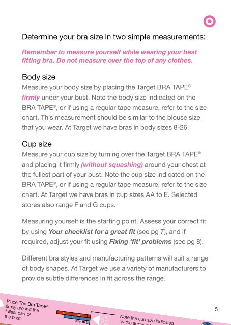 The Bra Book - Target