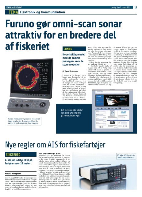 Elektronik og kommunikation 2013 - Fiskeri Tidende