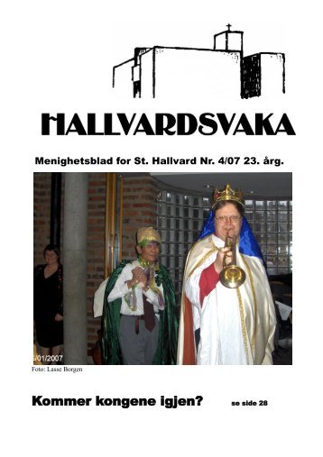 HALLVARDSVAKA Nr. 4/07 - St Hallvard menighet - Den katolske ...