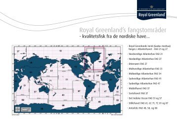 verdens fangstområder og koder her. - Royal Greenland A/S