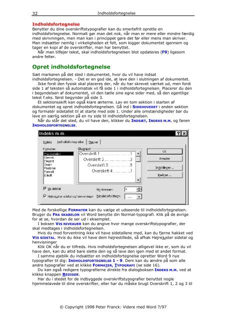 Videre med Word - PDF - KnowWare