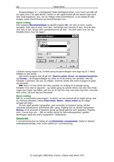 Videre med Word - PDF - KnowWare