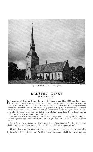 RADSTED KIRKE