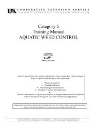 Category 5 Training Manual AQUATIC WEED CONTROL