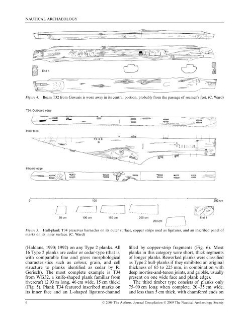 Evidence for Pharaonic Seagoing Ships at Mersa/Wadi Gawasis ...