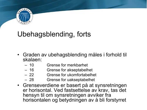 Lystekniske begreper - Høgskolen i Gjøvik