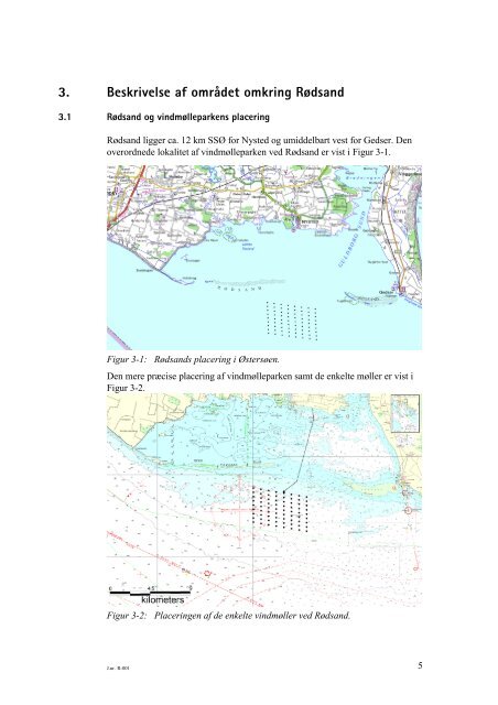 Havmøllepark ved Rødsand VVM-redegørelse Baggrundsraport nr ...