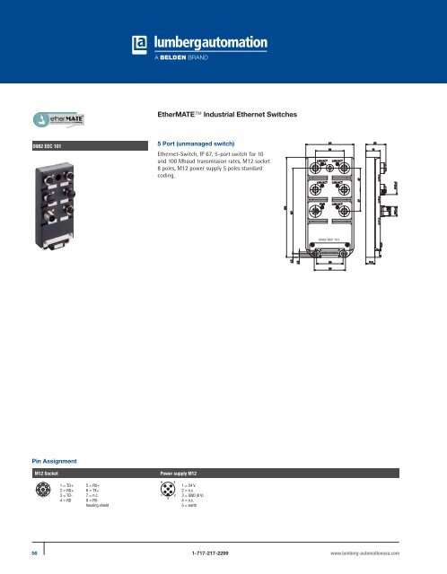 PROFINET®,EtherNet/IP, and Ethernet Connectivity Solutions - Belden