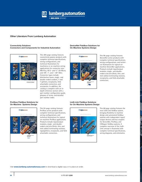 PROFINET®,EtherNet/IP, and Ethernet Connectivity Solutions - Belden