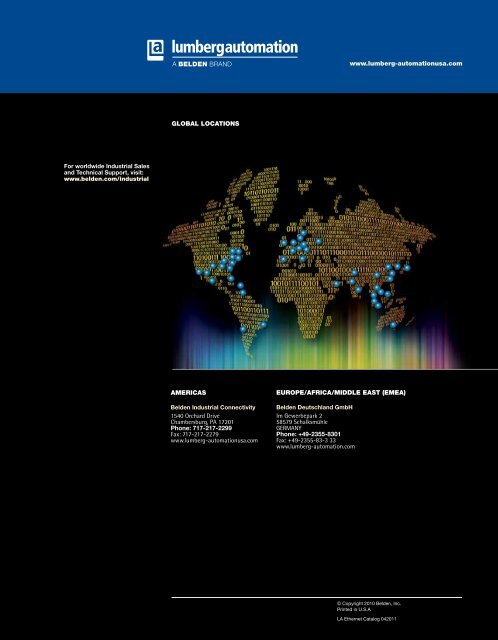 PROFINET®,EtherNet/IP, and Ethernet Connectivity Solutions - Belden