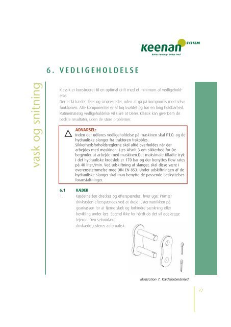 brukerhåndbok instruktionsbog användar - Hektner Maskin AS