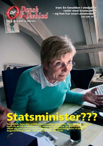 Statsminister??? - Dansk Folkeparti