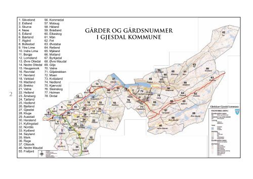 KULTURMINNER I GJESDAL - Gjesdal kommune