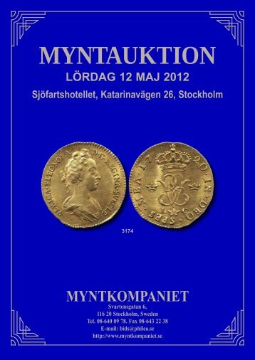 Myntauktion 1 - Philea