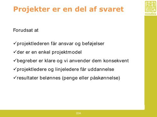 4. Agil projektledelse - Mindbiz