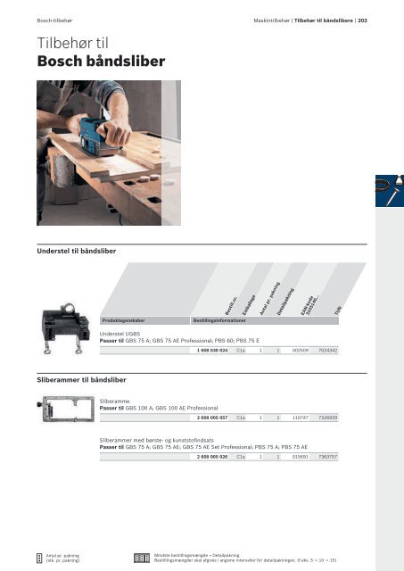 Bosch: Fokus på alsidighed.