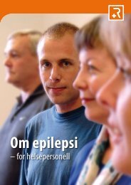 Brosjyren: Om epilepsi - for helsepersonell - Oslo universitetssykehus