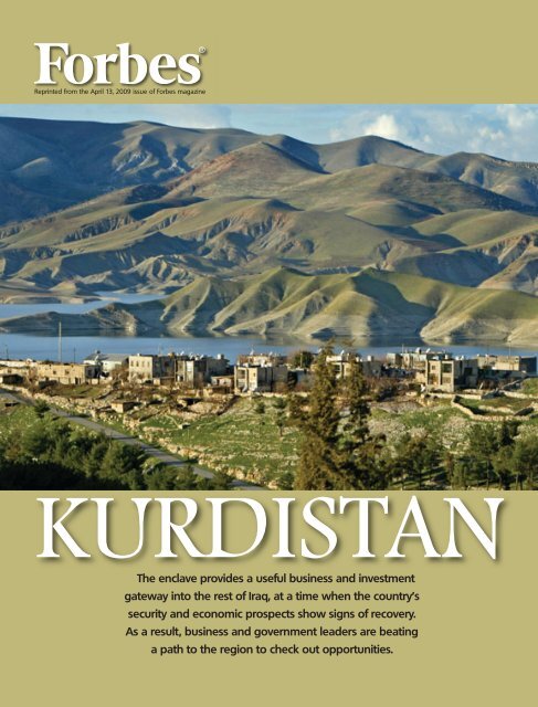 Kurdistan: pdf file April, 2009 - Insight Publications