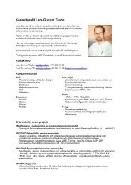 Konsultprofil i PDF-format - York Consulting AB