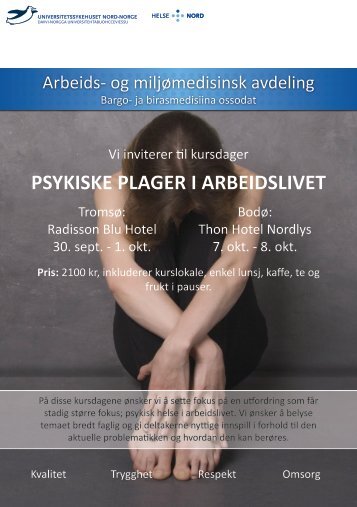 PSYKISKE PLAGER I ARBEIDSLIVET