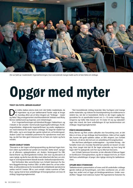 Tæk Post 4-2012 - Jydsk Tækkemandslaug . Stråtag