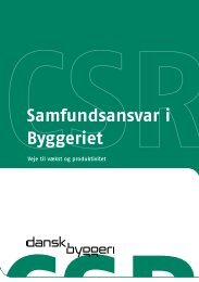 Samfundsansvar i Byggeriet - Dansk Byggeri