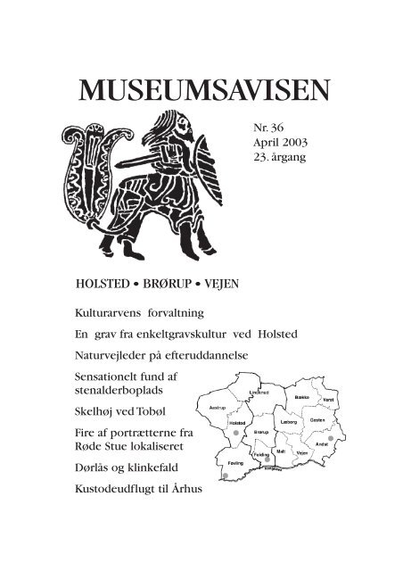 Museumsavisen nr. 36 april 2003 - Egnsmuseet på Sønderskov