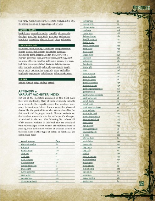 Pathfinder - Bestiary 1.pdf - Dorks and Dragons!