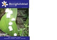 Menighetsbladet nr 3, 2012 - Flekkefjord kirke - Den norske kirke