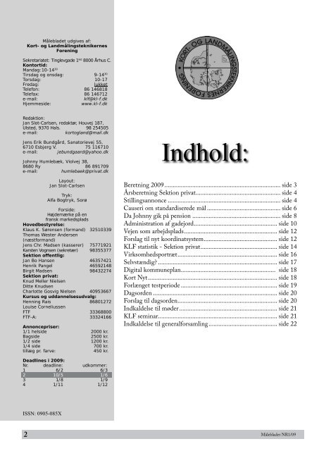 Marts - Kort og Landmålingsteknikernes Forening