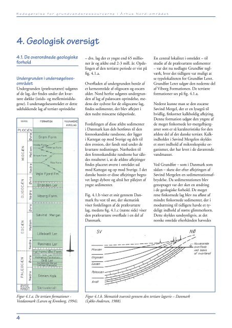 Kap. 4 Geologisk oversigt