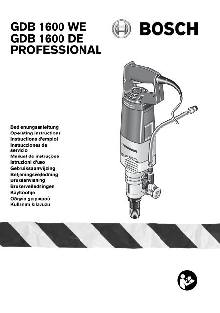 Image of Bosch GDB 1600 DE Professional at Bosch Direct website