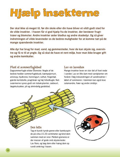 "Kanon Natur - insekter" som pdf - Naturstyrelsen