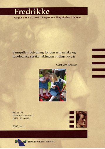 Fulltekst / PDF - Høgskolen i Nesna