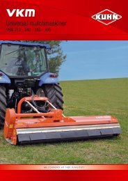 KUHN VKM mulchmaskiner