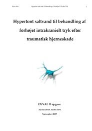 Hypertont saltvand til behandling af forhøjet intrakranielt tryk - 2093
