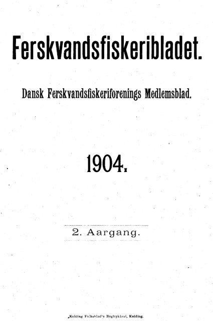 Ferskvandsfiskeribladet 1904 - Runkebjerg.dk