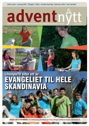 EVANGELIET TIL HELE SKANDINAVIA - Advent Nytt